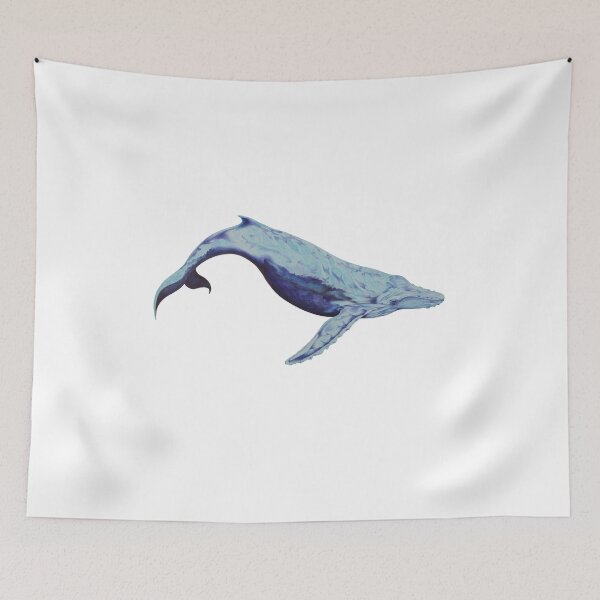 Item preview, The lonely blue whale designed and sold by Tosasmok.