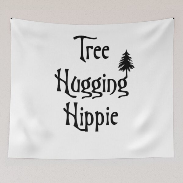 Item preview, Tree hugging hippie designed and sold by 321Outright.