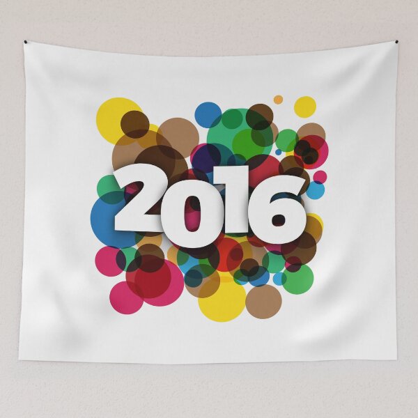 Item preview, Happy New Year 2016 designed and sold by kitlim.