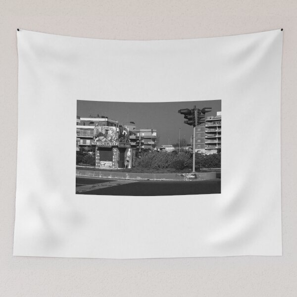 Item preview, Ostia seafront: architecture, traffic lights, kiosk designed and sold by Giuseppe Cocco.