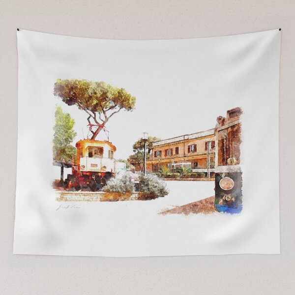 Item preview, Railway museum designed and sold by Giuseppe Cocco.