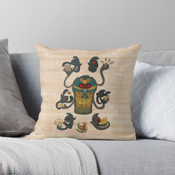 Cofagrigus & Yamask Throw Pillow