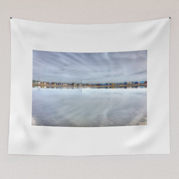 Item preview, Brightlingsea beach huts reflected designed and sold by CliveHarris.