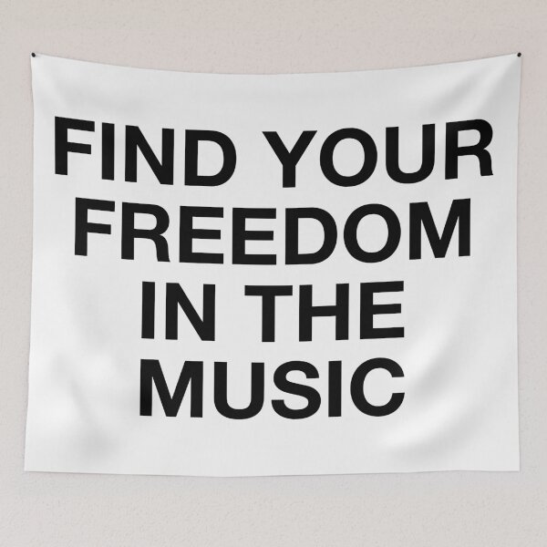 Item preview, Find Your Freedom In The Music designed and sold by ARTP0P.