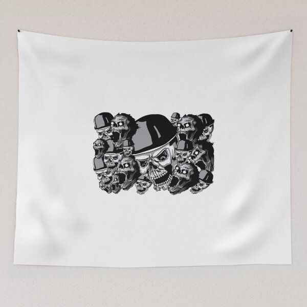 Item preview, Zombies in black and white collage designed and sold by BURPdesigns.