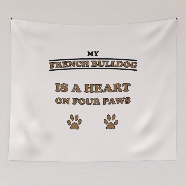 Item preview, French Bulldog Bulldog dog paws dogs sayings designed and sold by dm4design.