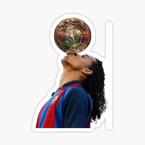 Ronaldinho Pegatina