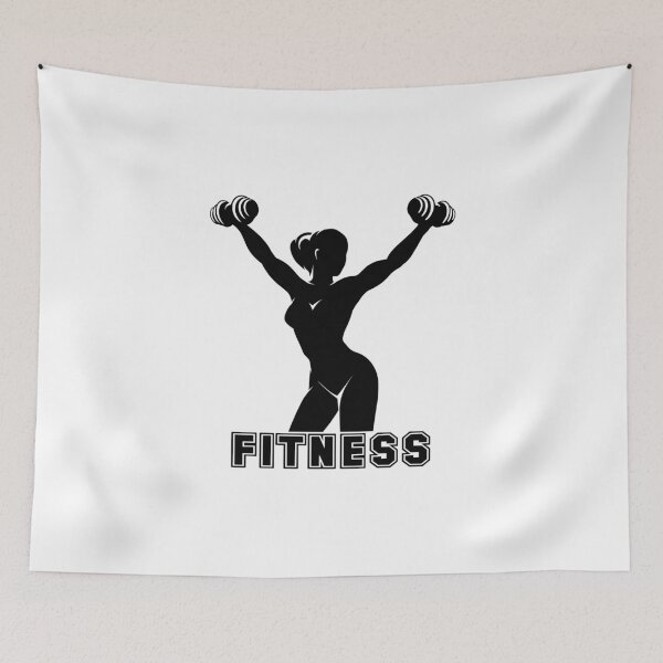 Item preview, Fitness Emblem designed and sold by devaleta.