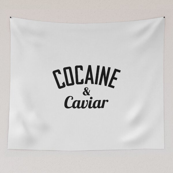 Aperçu de l'œuvre Cocaïne et caviar créée et vendue par ElectricRay.