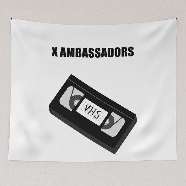 Item preview, X Ambassadors - VHS designed and sold by AGirlDrummer.