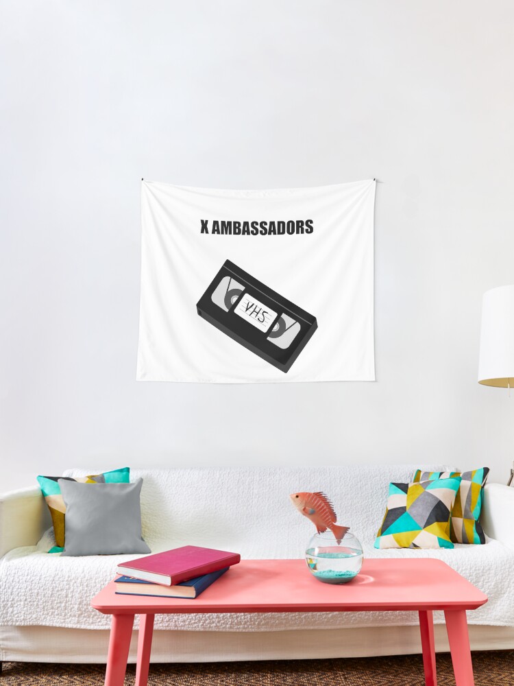 X Ambassadors Vhs Tapestry By Agirldrummer Redbubble x ambassadors vhs tapestry by agirldrummer redbubble