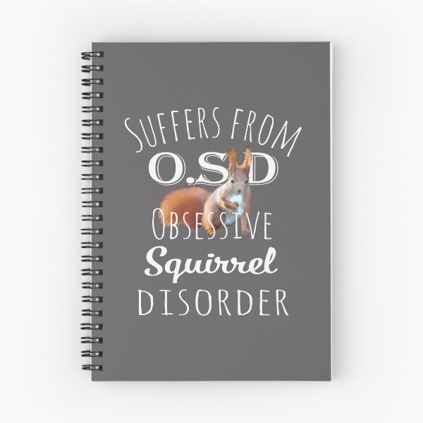 Item preview, Top fun Obessive Squirrel Disorder Gift Design designed and sold by LGamble12345.