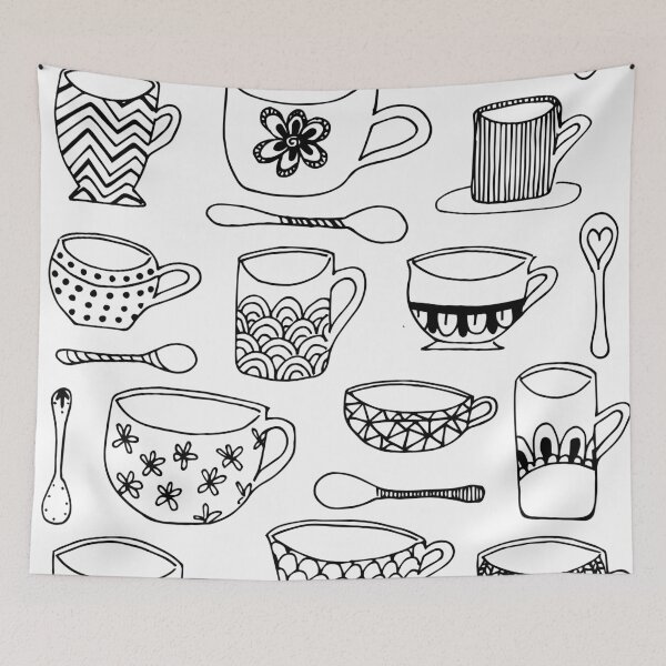 Item preview, Mugs and Spoons designed and sold by Emily Hoehenrieder.
