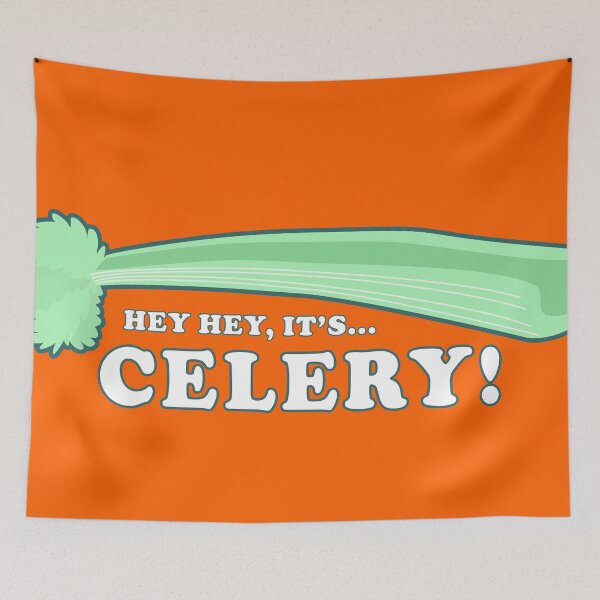 Item preview, Hey hey, it's Celery! designed and sold by Smallbrainfield.