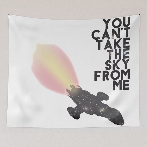Item preview, You Can't Take the Sky From Me - Serenity and the Stars (Transparent Version) designed and sold by oncenfuturekiki.