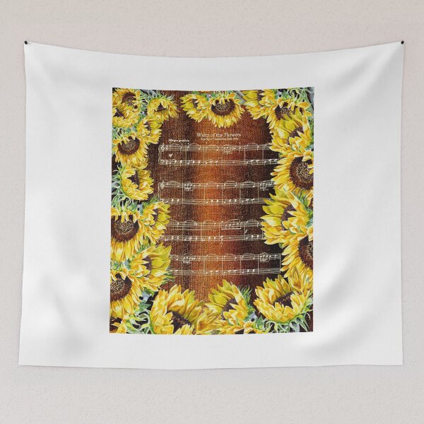 Item preview, Waltz Of The Flowers Dancing Sunflowers designed and sold by Irina Sztukowski.