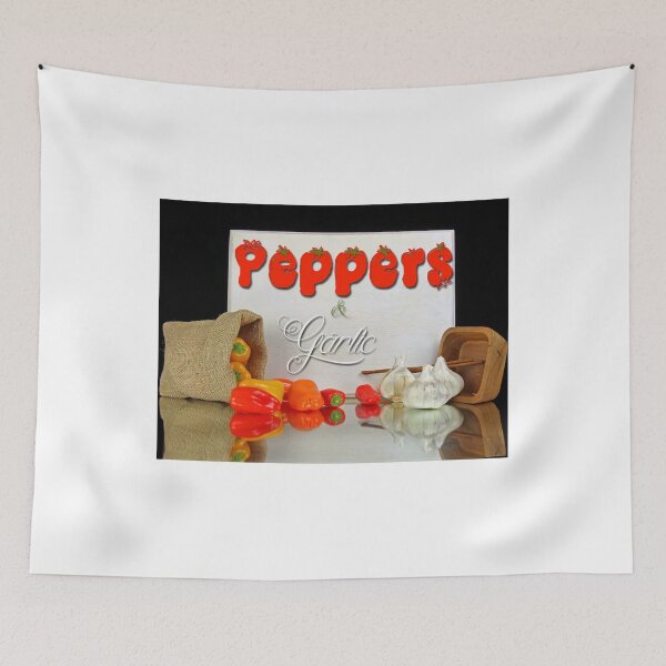 Item preview, Peppers and garlic. designed and sold by ikshvaku.