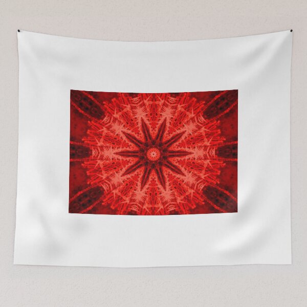 Item preview, Red Hoarfrost Kaleidoscope designed and sold by beltanemaiden.