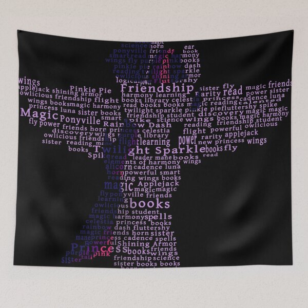 Item preview, My Little Pony - Twilight Sparkle Typography designed and sold by SSXVegeta.