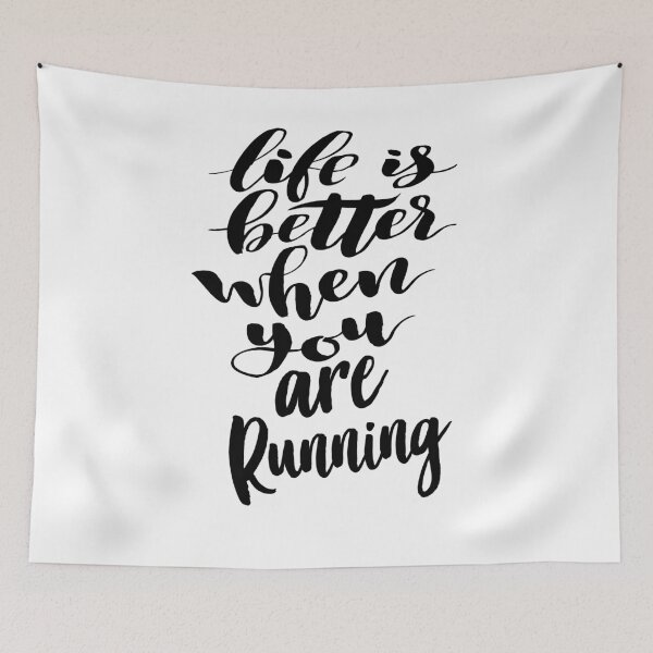 Item preview, Life Is Better When You Are Running I Love to Run! designed and sold by ProjectX23.