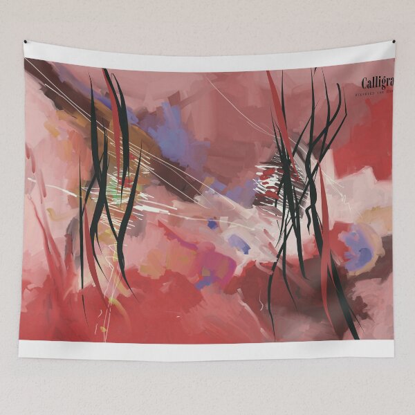 Item preview, Calligraphy, abstract expressionism designed and sold by Wilfried van Dokkumburg.