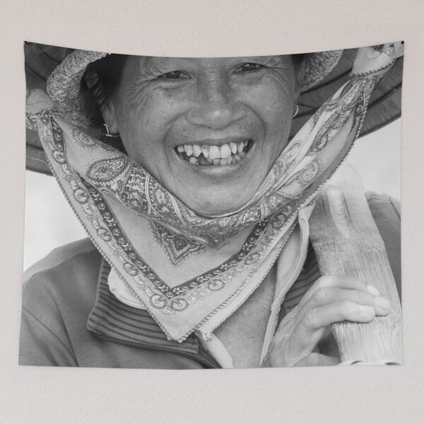 Item preview, Vietnamese Lady Street Food Seller in Hoi An designed and sold by Martin Berry Photography.