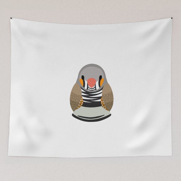Item preview, Zebra Finch Nesting Doll designed and sold by KeesKiwi.