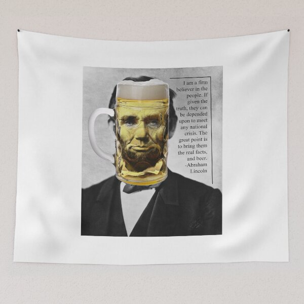 Item preview, Lincoln and Beer designed and sold by GolemAura.