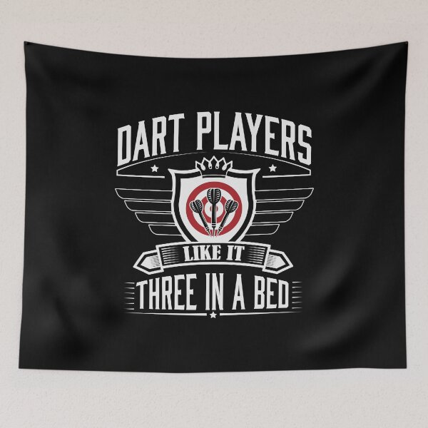 Item preview, Dart players like it three in bed designed and sold by nektarinchen.