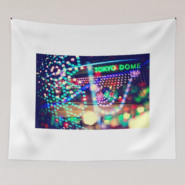 Item preview, Love Tokyo Dome Colorful Psychedelic Heart Bokeh Lights  designed and sold by Beverly Claire Kaiya.