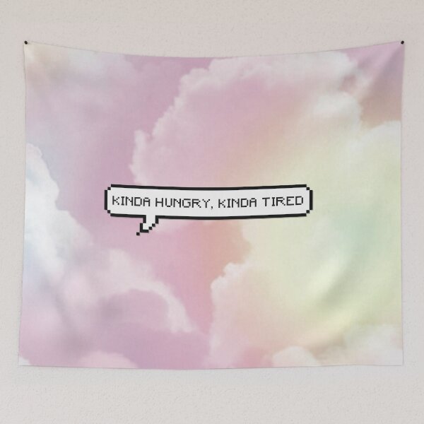Item preview, Kinda Hungry, Kinda Tired - Clouds designed and sold by 4ogo Design.
