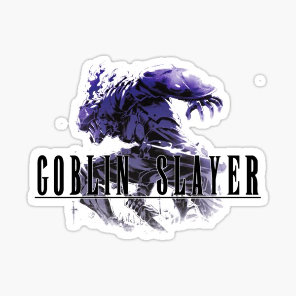 Goblin Slayer Anime Logo Gifts Merchandise Redbubble