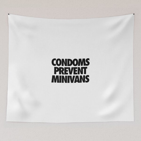 Item preview, CONDOMS PREVENT MINIVANS designed and sold by cpinteractive.