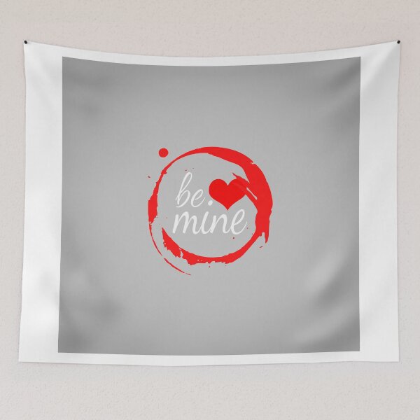 Item preview, Cute Modern "Be Mine" Valentine designed and sold by Blkstrawberry.