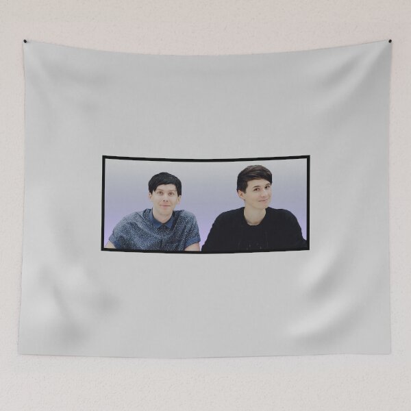 Artikelvorschau, Dan & Phil Lavendel Farbverlauf entworfen und verkauft von What Up.