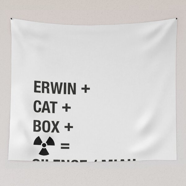 Item preview, Schrödinger Paradox - Miau designed and sold by Hell-Prints.