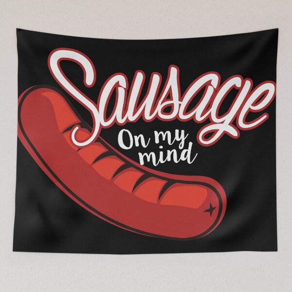 Item preview, Sausage On My Mind designed and sold by haylith.