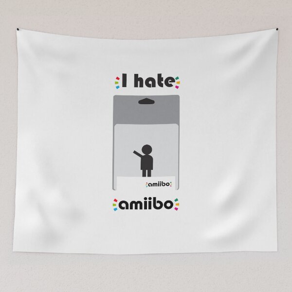 Item preview, I Hate Amiibo designed and sold by ZacProject.