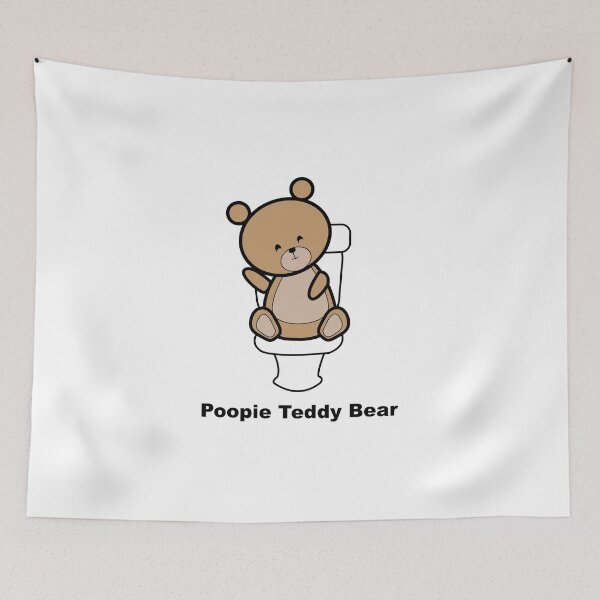 Item preview, I Love You Collection: Poopie Teddy Bear designed and sold by mrartdepartment.