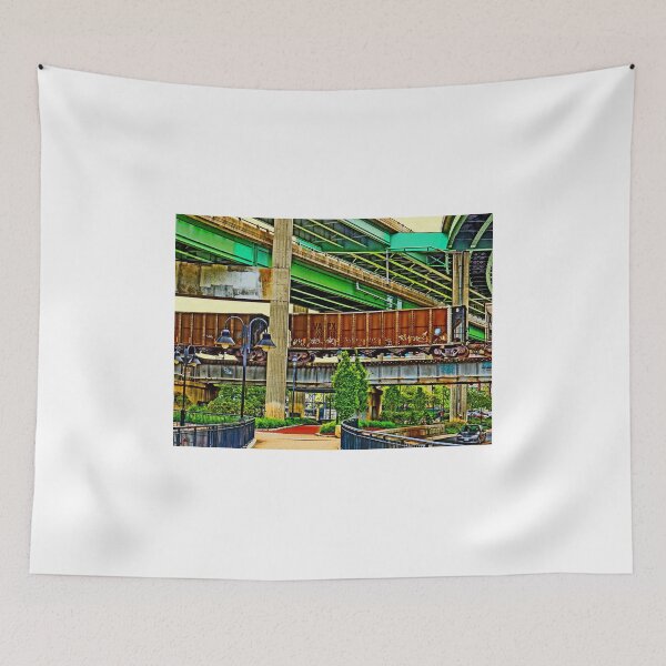 Item preview, Trains and Bridges designed and sold by Susan Werby.