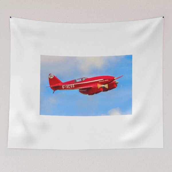 Item preview, "Grosvenor House" - a flash of scarlet designed and sold by Colin Smedley.