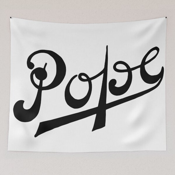 Item preview, Vintage logo Pope motorcycles designed and sold by aapshop.
