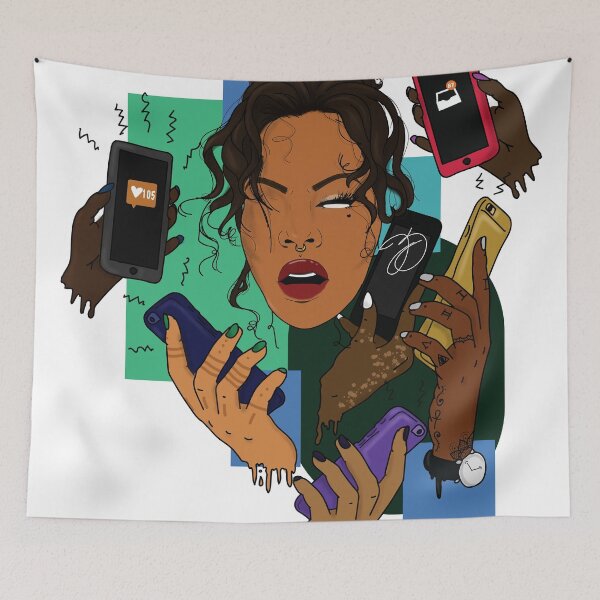 Item preview, NEW LINE,WHO DIS? designed and sold by ParisianINK.