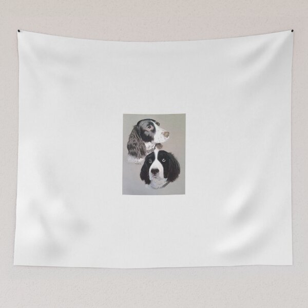 Item preview, Daisy and Teddi the beautiful English Springer Spaniels  designed and sold by micheleashby.