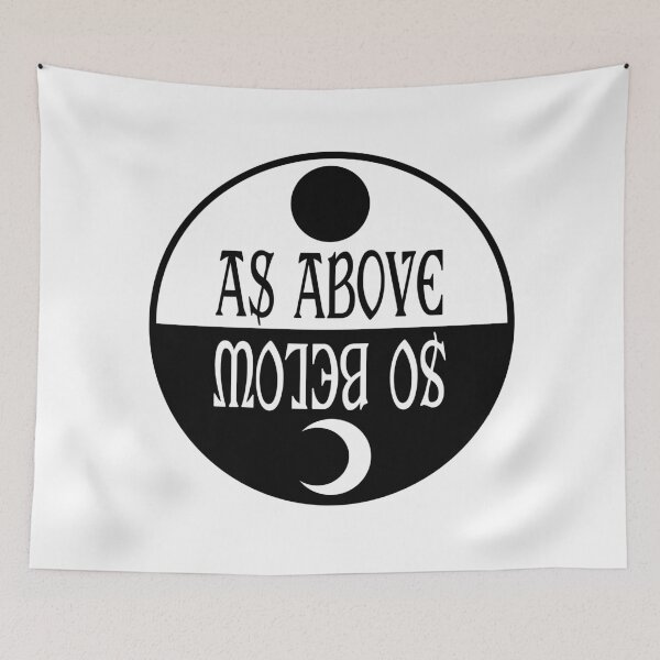 Item preview, As Above - So Below designed and sold by theletteredbee.
