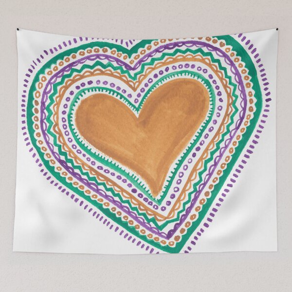 Item preview, Golden Heart designed and sold by Laura Maxwell.