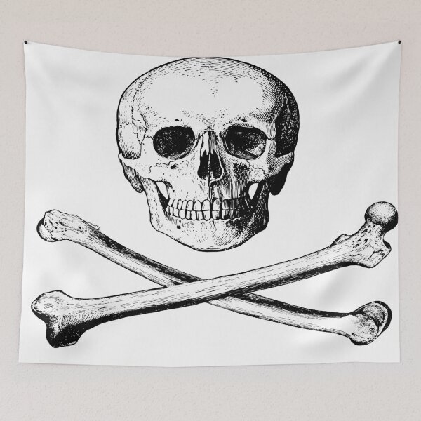 Item preview, Skull and cross bones. designed and sold by chantelle bezant.