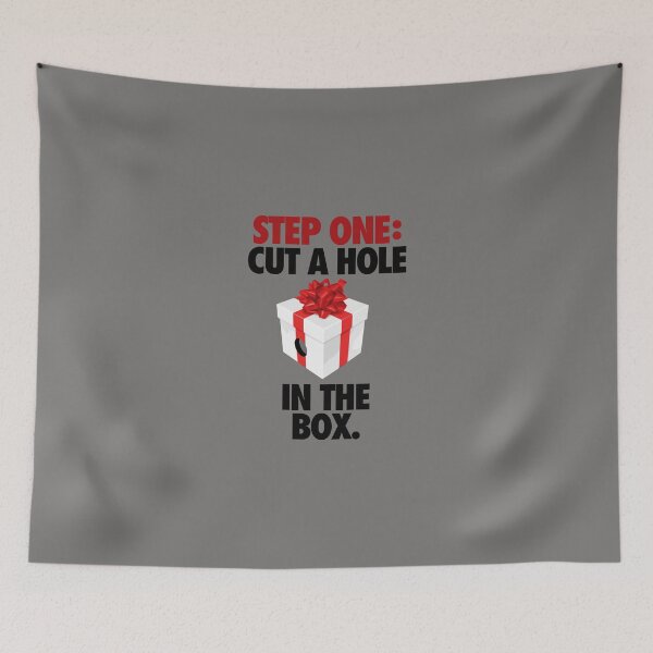 Item preview, STEP ONE: CUT A HOLE IN THE BOX. - V3 designed and sold by cpinteractive.