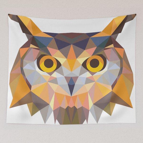 Item preview, Geometric Owl designed and sold by fabianocampos.
