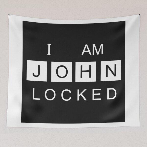 Aperçu de l'œuvre JE SUIS JOHNLOCKED Imprimer créée et vendue par siankjellberg.